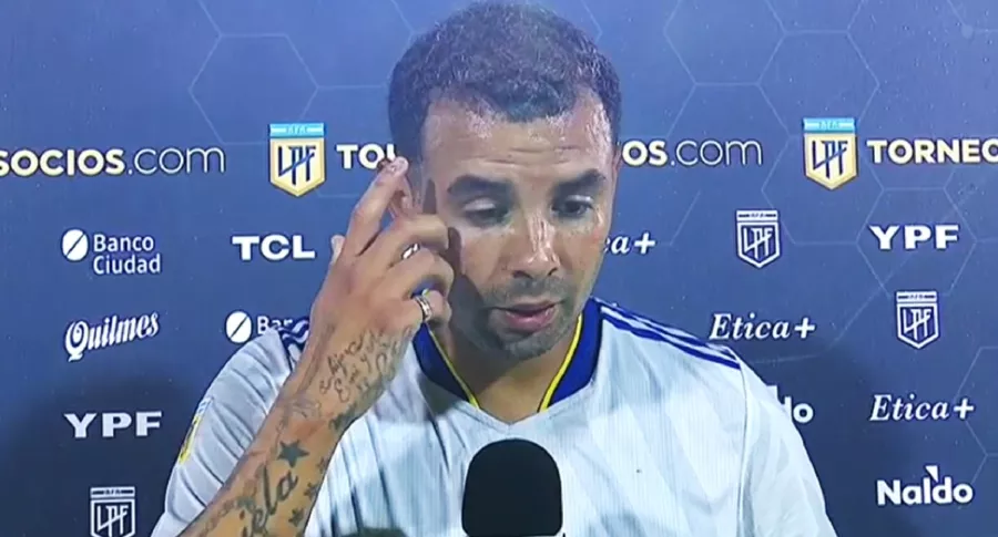 Edwin Cardona, que pidió seguir en Boca Juniors luego de hacer gol y asistencia.