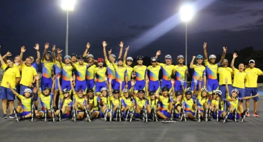 La Selección Colombia de patinaje, campeona mundial en Ibagué.