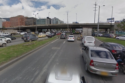 Autopista Norte con Calle 100. en Bogotá