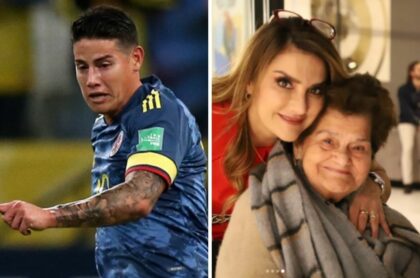 Murió la abuela de James Rodríguez