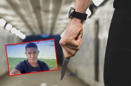 La víctima, que hace tan solo 2 meses había llegado a Bogotá para convertirse en Policía, recibió una puñalada que acabó con su vida.