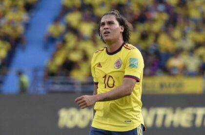 Foto de Juan Fernando Quintero que ilustra que verá el partido de Colombia vs. Paraguay desde China y madrugará.