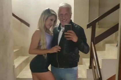 Fotos: Papá de Wanda Nara presentó a su nueva novia, 28 años menor que él