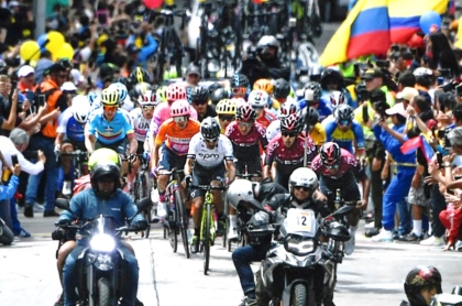 Tour Colombia, que en 2022 no se correrá por falta de recursos económicos.
