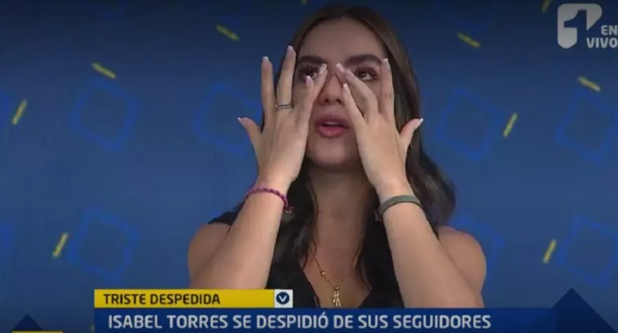Elianis Garrido lloró al ver video de actriz española Isabel Torres, que moriría