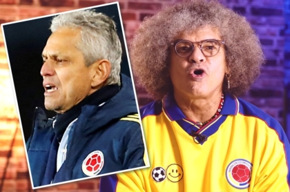 Carlos 'Pibe' Valderrama, que pide que no echen a Reinaldo Rueda de la Selección Colombia. Fotomontaje: Pulzo.