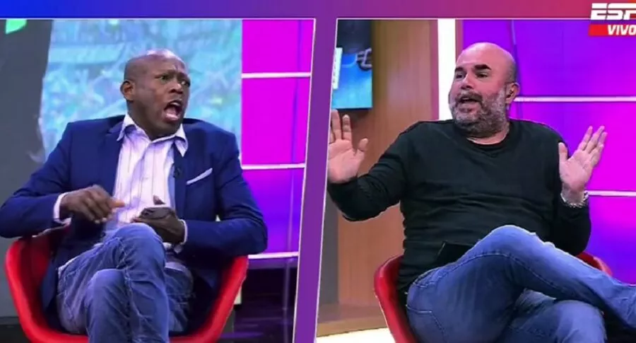 Nueva discusión entre el 'Tino' Asprilla y Andrés Marocco en ESPN