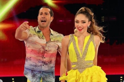 Gregorio y Luna Pernía, padre e hija. Concunsartes colombianos en 'Así se baila'.