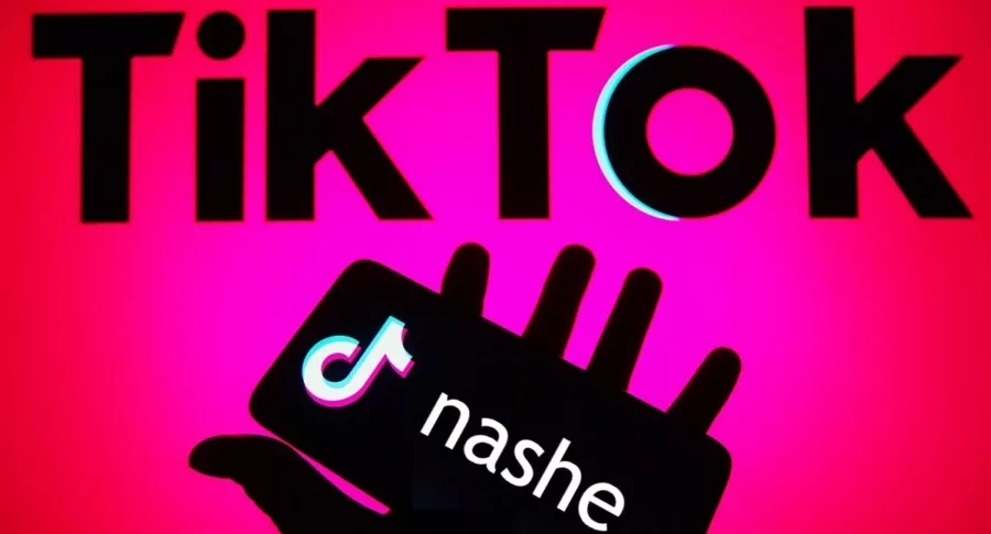 Imagen ilustrativa de TikTok con 'nashe', a propósito de qué significa 'nashe', cómo se pronuncia y qué tiene que ver con 'Coscu' (fotomontaje Pulzo).