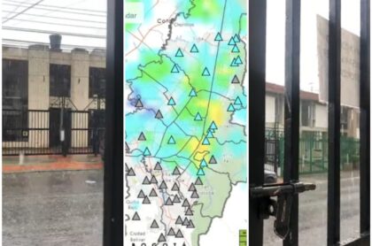 Lluvias en Bogotá