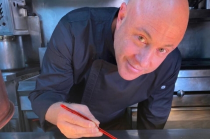 Jorge Rausch, dueño del restaurante Cirterion.