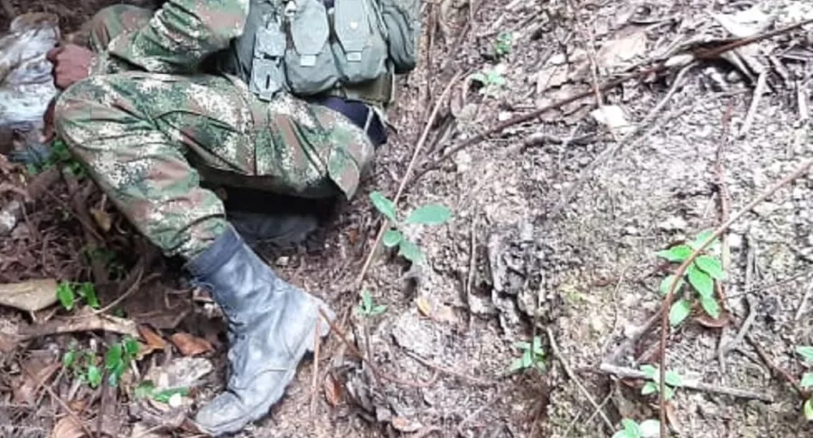 Imagen de militar que ilustra nota; Tres militares muertos en Teorama, Norte de Santander, dice Ejército