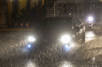 Imagen que ilustra la temporada de lluvias en Colombia.