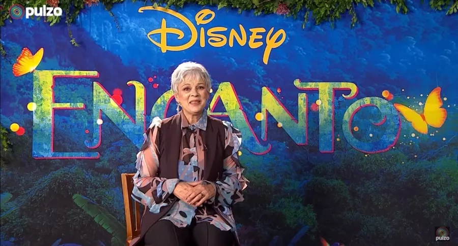María Cecilia Botero, una de las protagonistas de la película 'Encanto', de Disney.