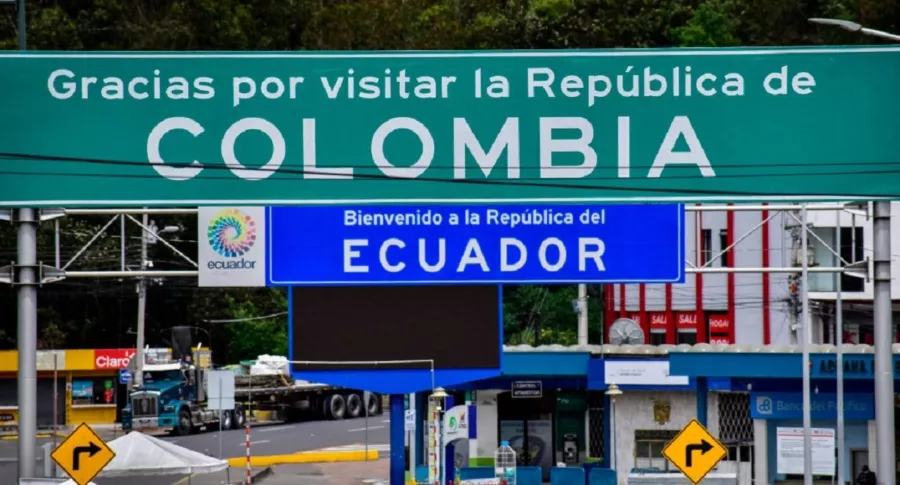 El 1 de diciembre reabre la frontera de Colombia y Ecuador.