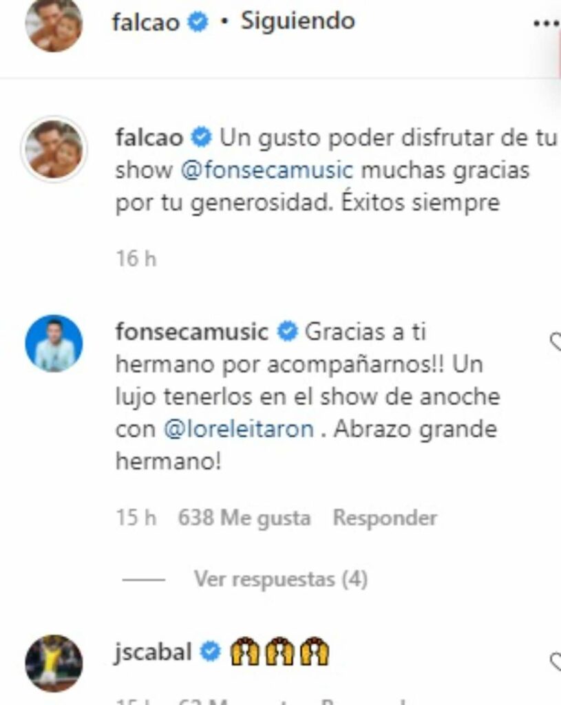 Instagram @falcao