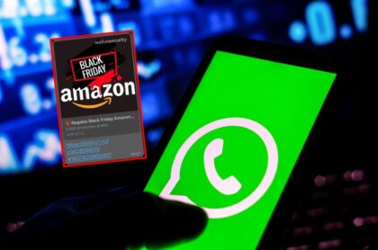 Una estafa en WhatsApp que se presenta como un link de regalo de Amazon, enviado por algún conocido, estaría robando los datos bancarios de las personas.