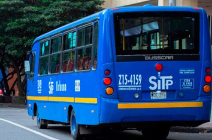Imagen que ilustra una denuncia contra un conductor del SITP.