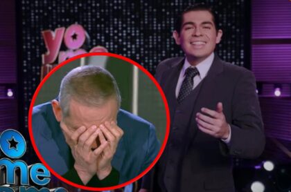 César Escola y el imitador de Carlos Gardel en 'Yo me llamo'