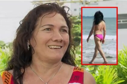 Mujer que anda desnuda por las playas de Cartagena cree en los extraterrestres.
