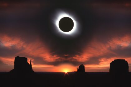 Imagen de referencia de la luna. Cómo ver eclipse solar en Colombia el sábado 4 de diciembre.