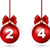 Bolas de Navidad con números de balotas ilustran qué lotería jugó anoche y resultados de las loterías de Bogotá y Quindío de diciembre 2 de 2021 (fotomontaje Pulzo).