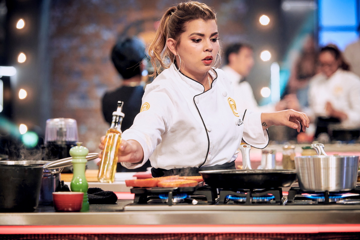 Liss Pereira en 'Masterchef' (RCN) ilustra nota sobre que se negó a hablar del ambiente que vivió en el 'reality'