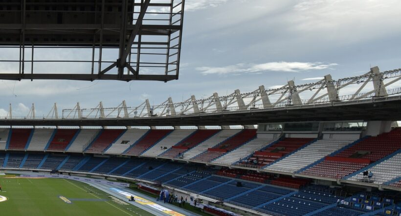 Estadio Metropolitano de Barranquilla, de donde cayó una menor de 13 años que murió.