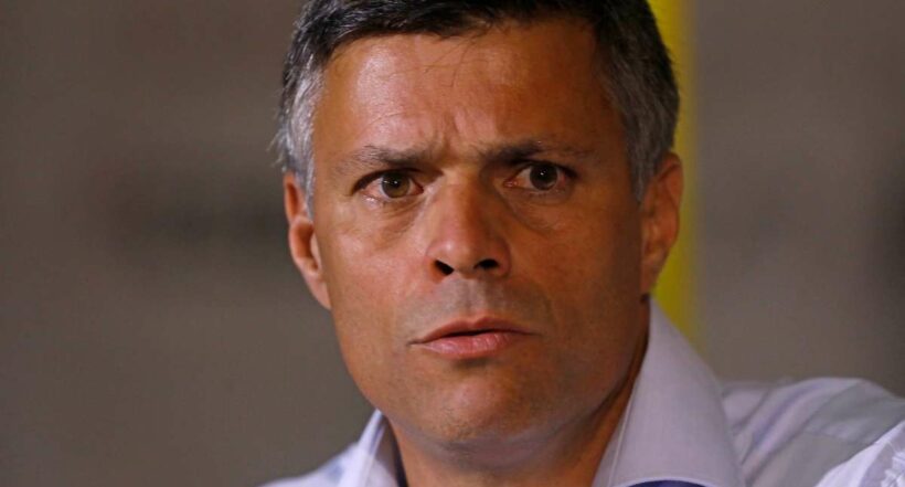 Foto de Leopoldo López, en nota de Narnia: tendencia en Twitter por error en canal de televisión colombiano (memes).