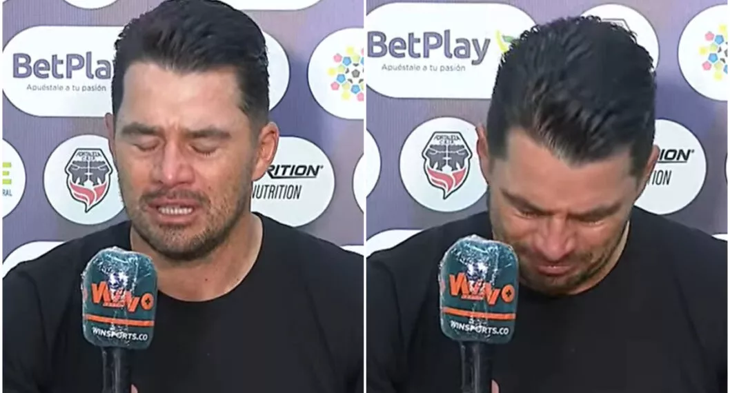 Video en el que técnico de Fortaleza lloró por extraños goles de Unión Magdalena.