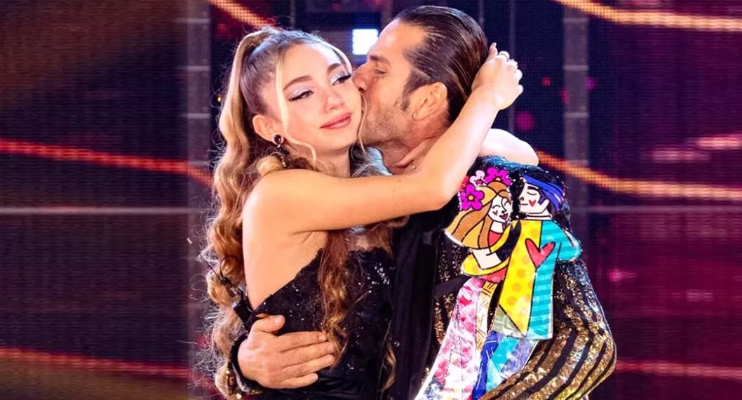 Gregorio Pernía, que ganó con su hija Luna 'Así se baila', reality de Telemundo.