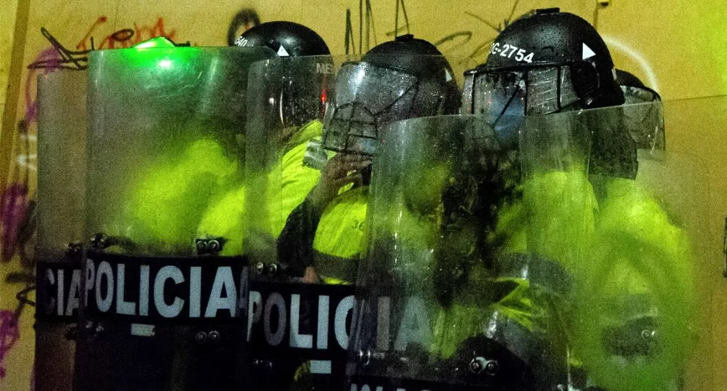 Imagen de la Policía Nacional. Atacan a Ejército y Policía con artefacto explosivo en Bosa, Bogotá