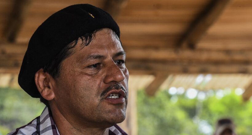 Alias 'Romaña',  en campamento de las Farc en Llanos del Yari, a propósito de por qué dicen que lo asesinaron en Venezuela.