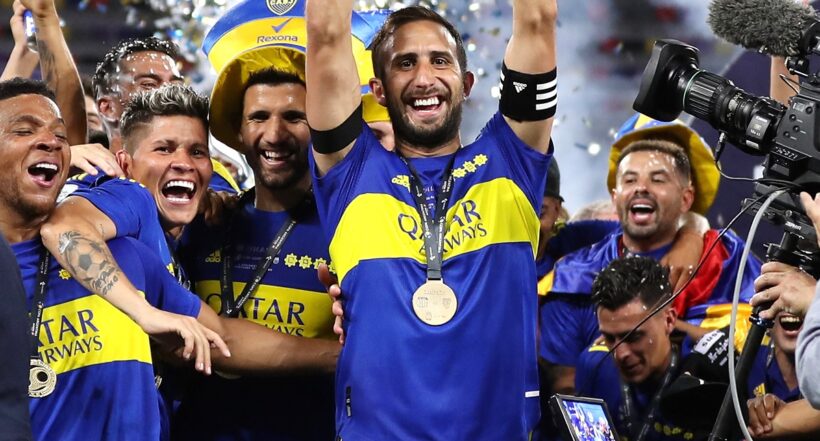 Boca Juniors, que se coronó campeón de la Copa Argentina con 4 colombianos, como Villa y Cardona.