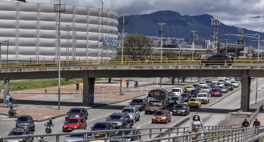 Carrera 30 de Bogotá ilustra nota de vías alternas para tomar por partido de Millonarios y concierto de Camilo