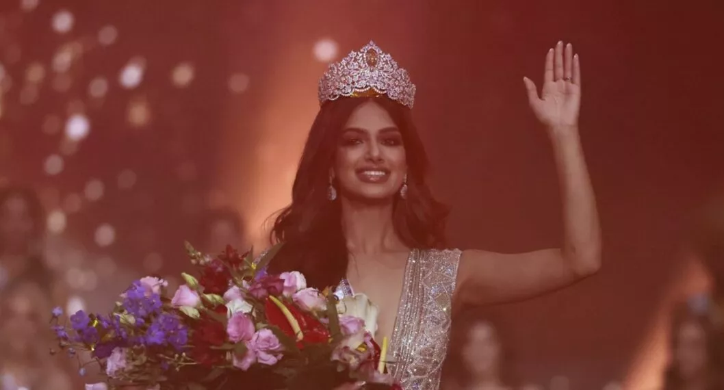 Señorita India Harnaaz Kaur Sandhu es la nueva Miss Universo 2021