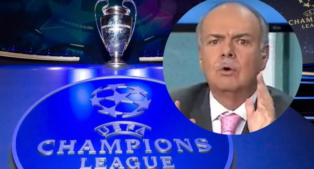Fotos del trofeo de Champions League e Iván Mejía, en nota de cómo comparó error con Llaneros y Unión Magdalena.