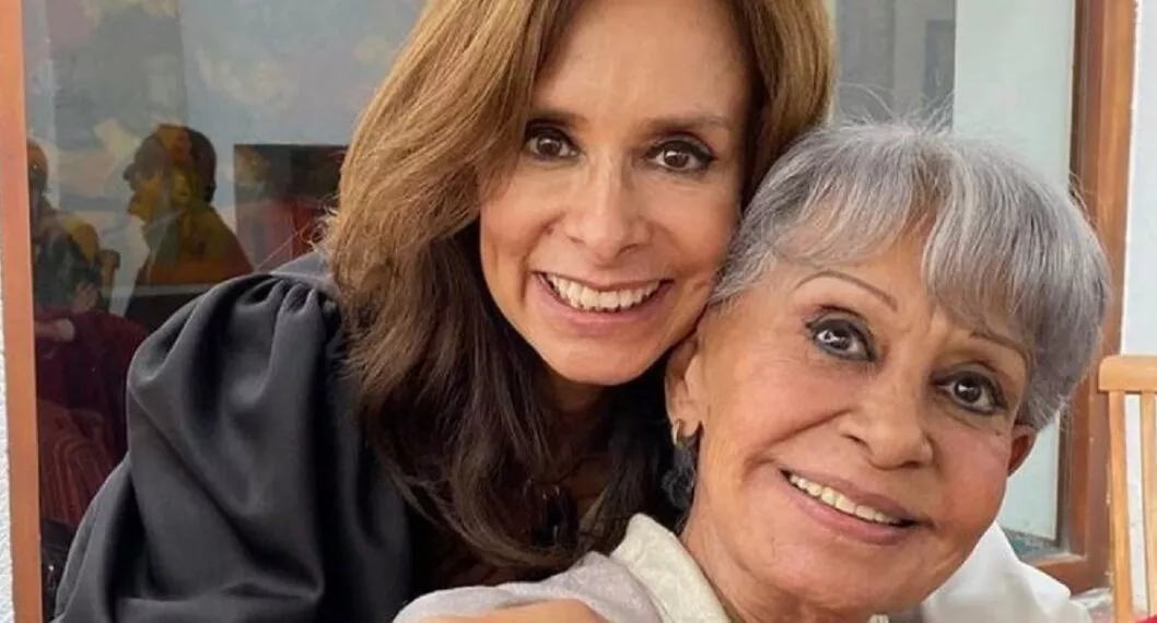 Las actrices Patricia Ércole y su mamá Raquel Ércole.