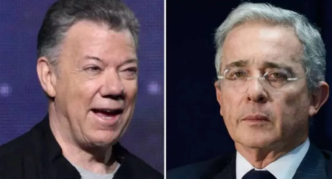 Juan Manuel Santos le pidió a Álvaro Uribe que deje de pelear con él