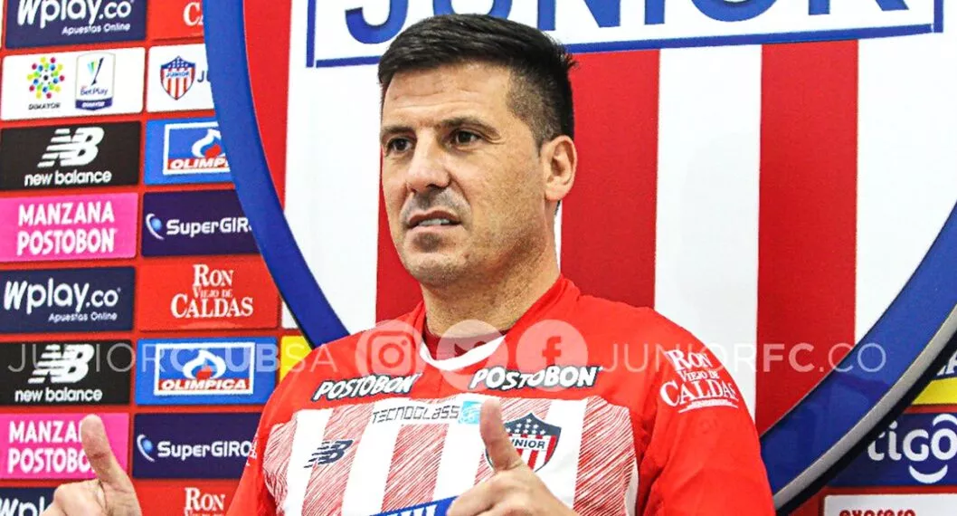 Juan Cruz Real, nuevo técnico de Junior de Barranquilla.