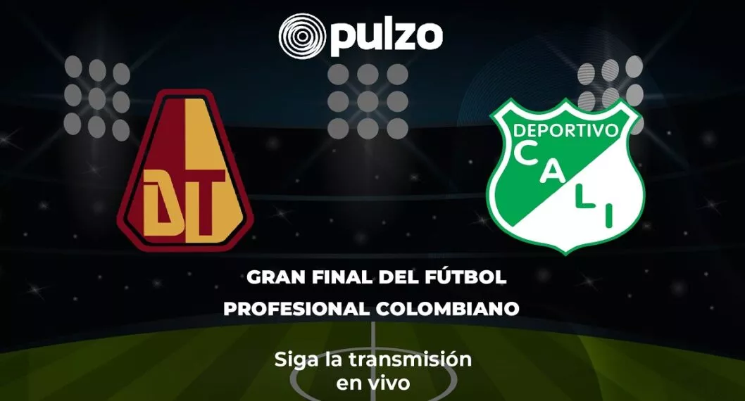 Seguir transmisión del partido de Tolima vs. Cali en la Liga BetPlay en vivo: dónde ver gratis la final hoy