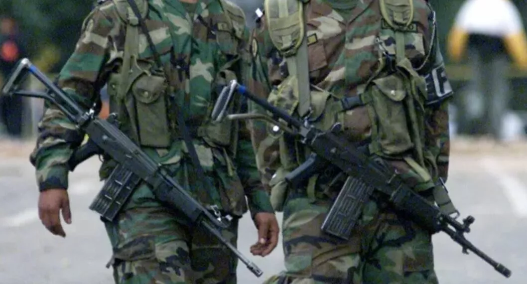 Imagen ilustrativa de soldados colombianos.