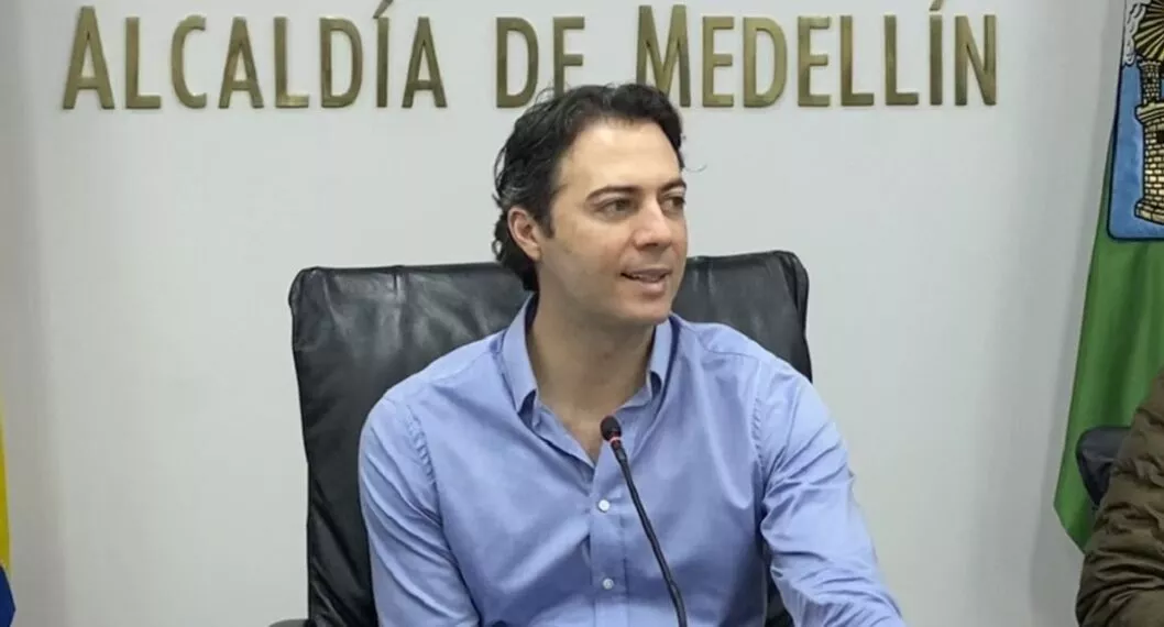 Daniel Quintero Calle, alcalde de Medellín. 