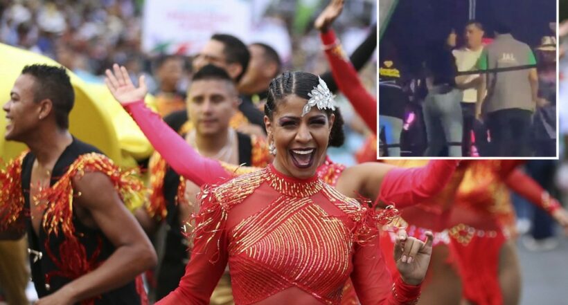 Video: lluvia de críticas a alcalde de Cali por bailar sin tapabocas en Feria