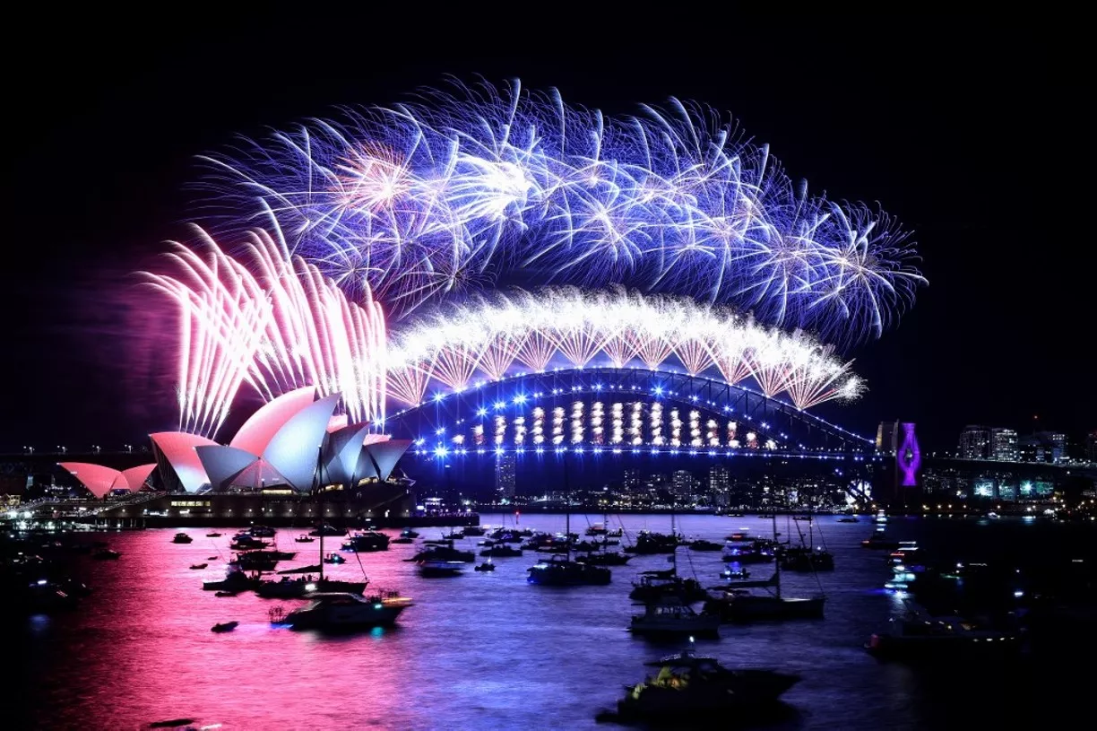 Video: Australia celebra llegada del 2022 con espectacular show pirotécnico