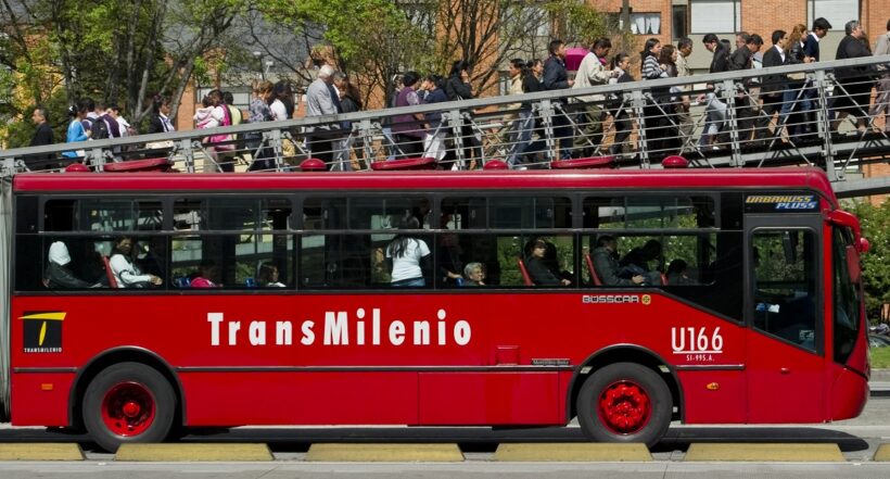 Imagen de Transmilenio que ilustra nota; Bogotá hoy anuncia Transmilenio 150 pesos más caro en el 2022