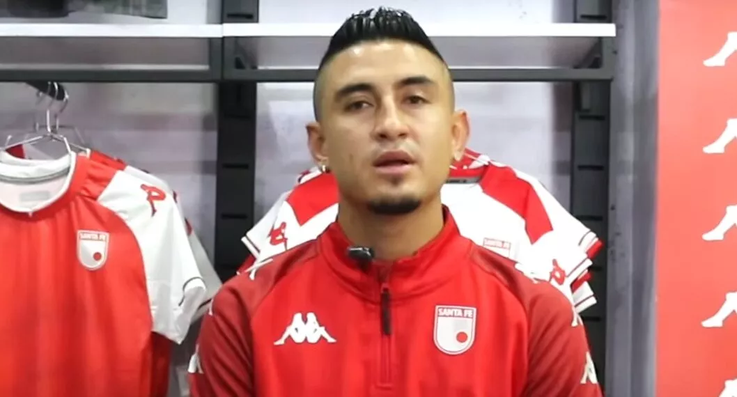 Jerson Malagón, nuevo jugador de Independiente Santa Fe; fue barrista del equipo 'cardenal'.