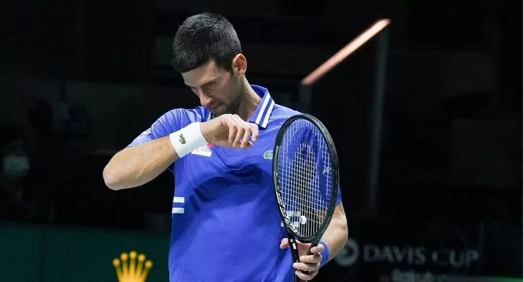 Novak Djokovic dijo haber tenido COVID-19 en diciembre.