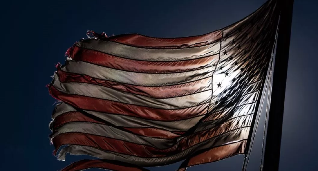 Bandera de Estados Unidos a propósito de las 200 vacantes que sacó el Sena para trabajar en ese País