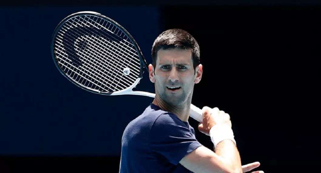 Imagen de Novak Djokovic, que admite que fue a varios eventos estando con COVID-19